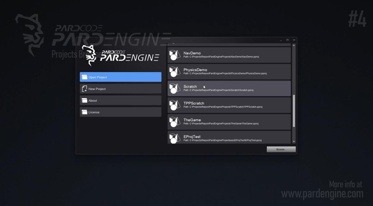 Devlog #4: Creating the Open Project Tab