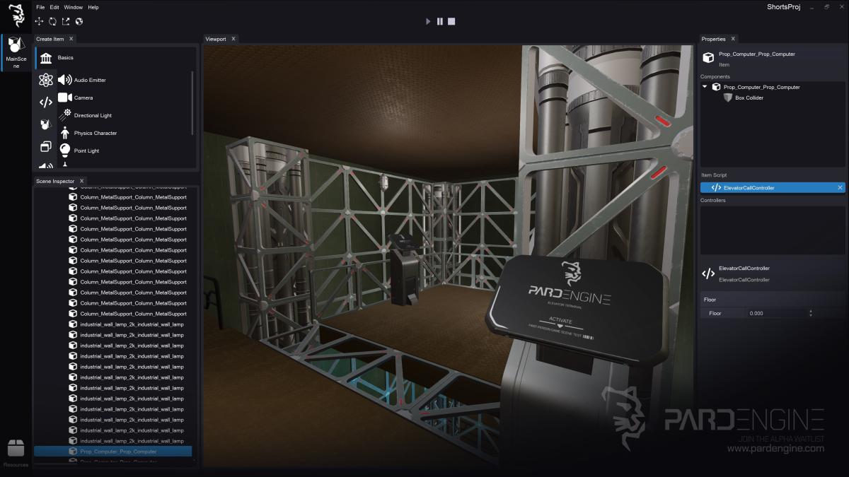 Making an Elevator | Quick Video Update | Alpha Preview